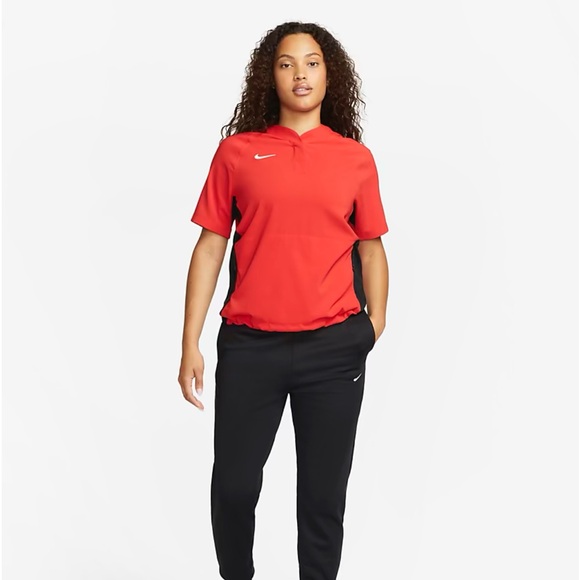 Nike Women's Short-Sleeve Softball Windshirt - Picture 5 of 9